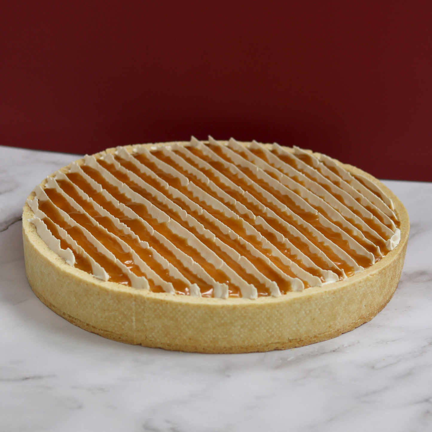 Lotus Caramel Round Tart
