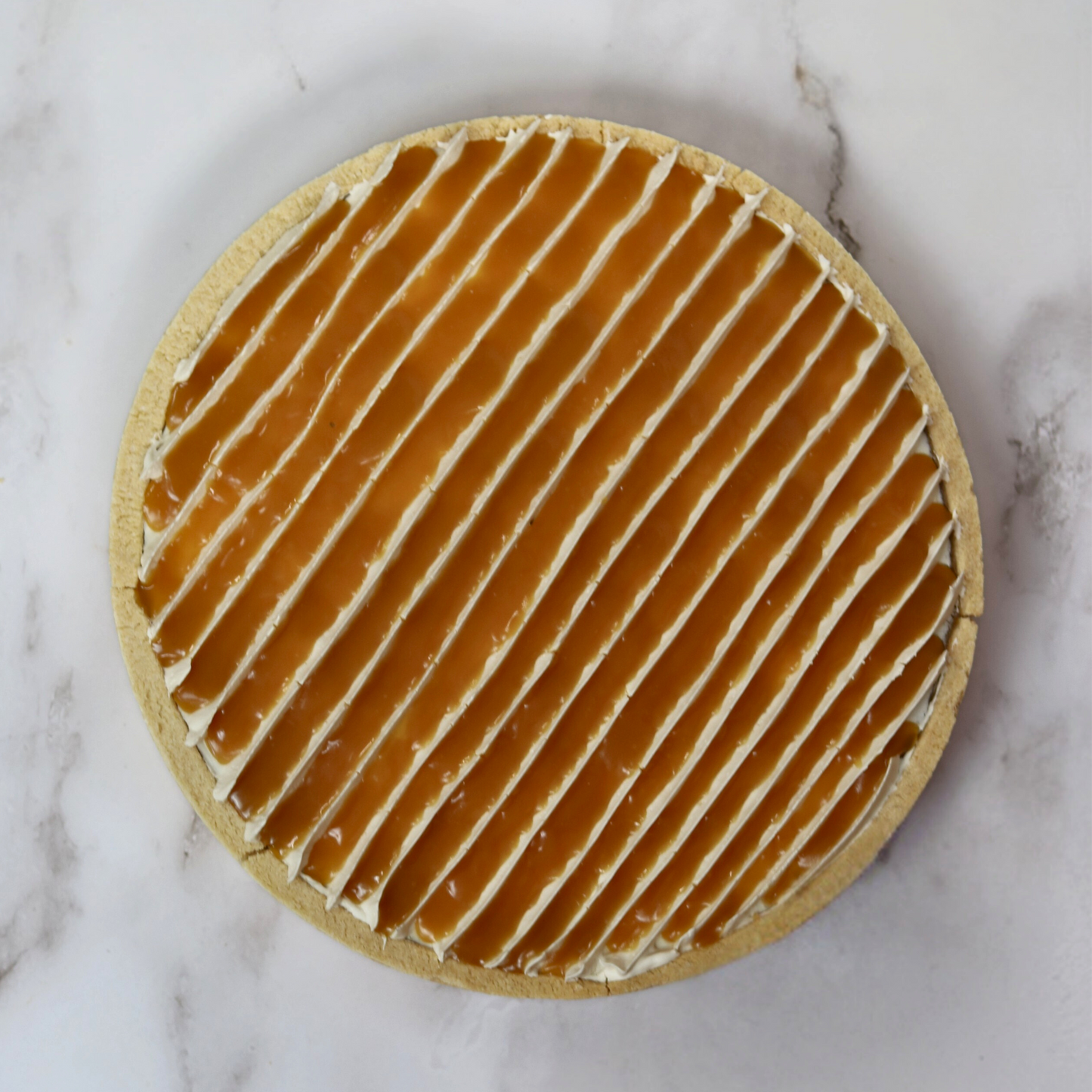 Lotus Caramel Round Tart