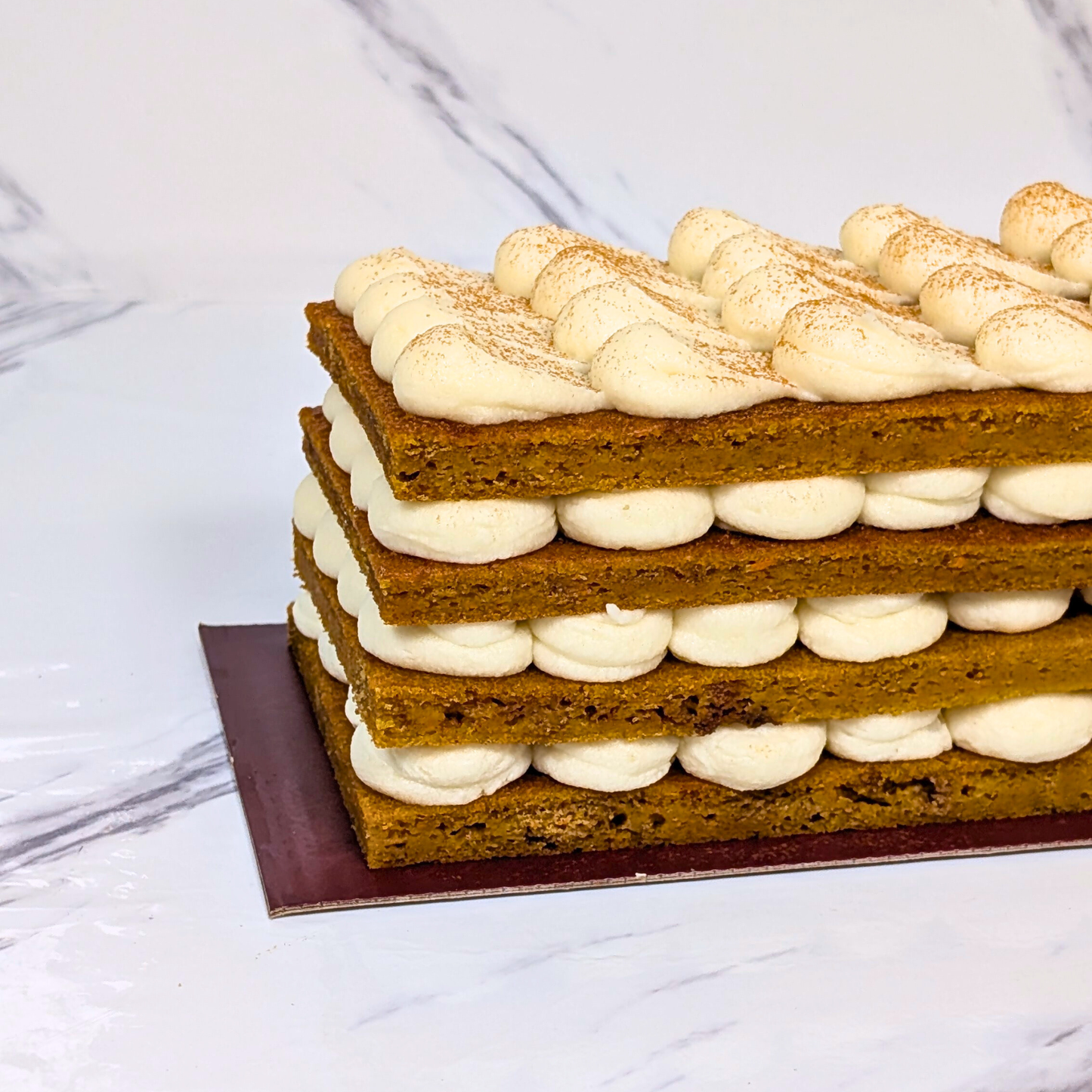 Carrot Cake Log