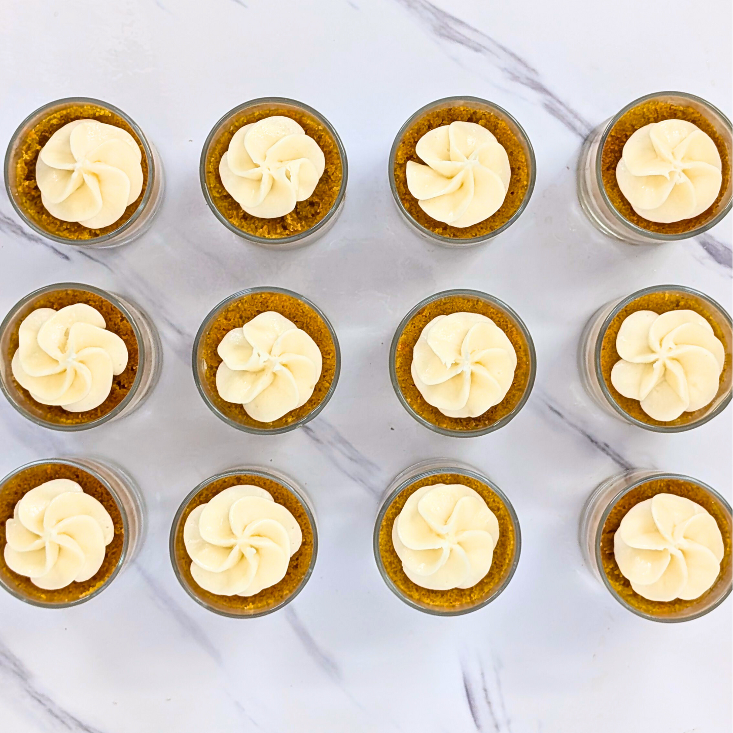 Carrot Cake Shot Glasses