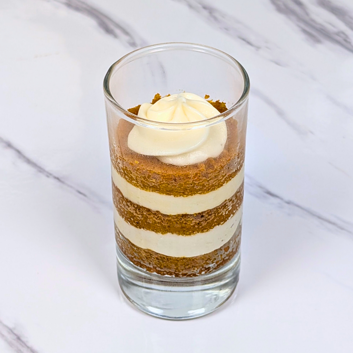 Carrot Cake Flight Glasses