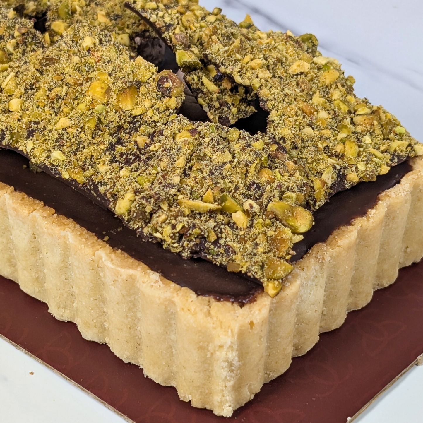 Dubai Chocolate Tart