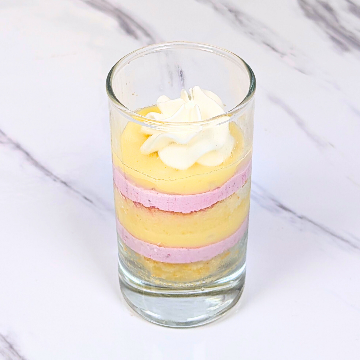 Lemon Blueberry Flight Glasses