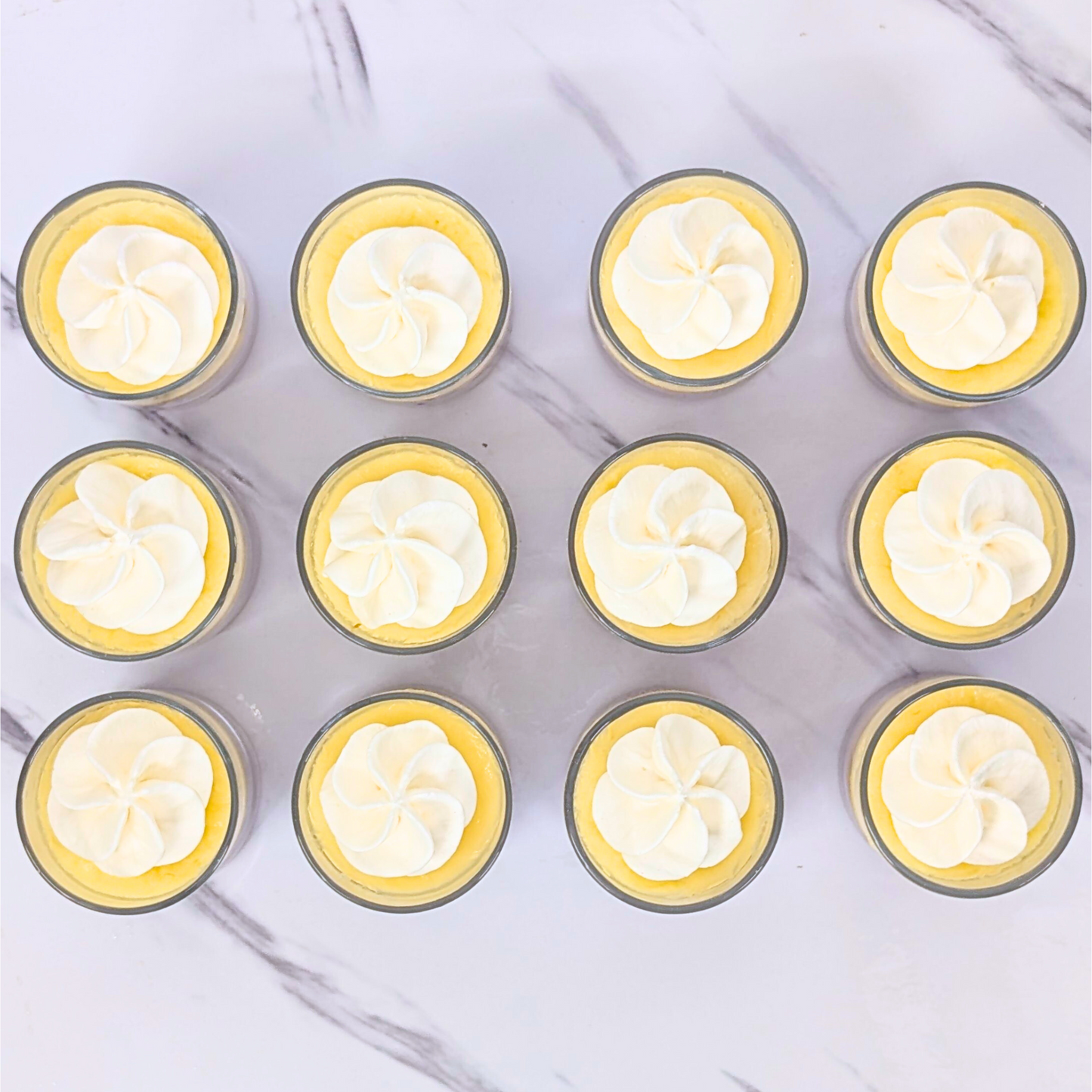Lemon Blueberry Shot Glasses