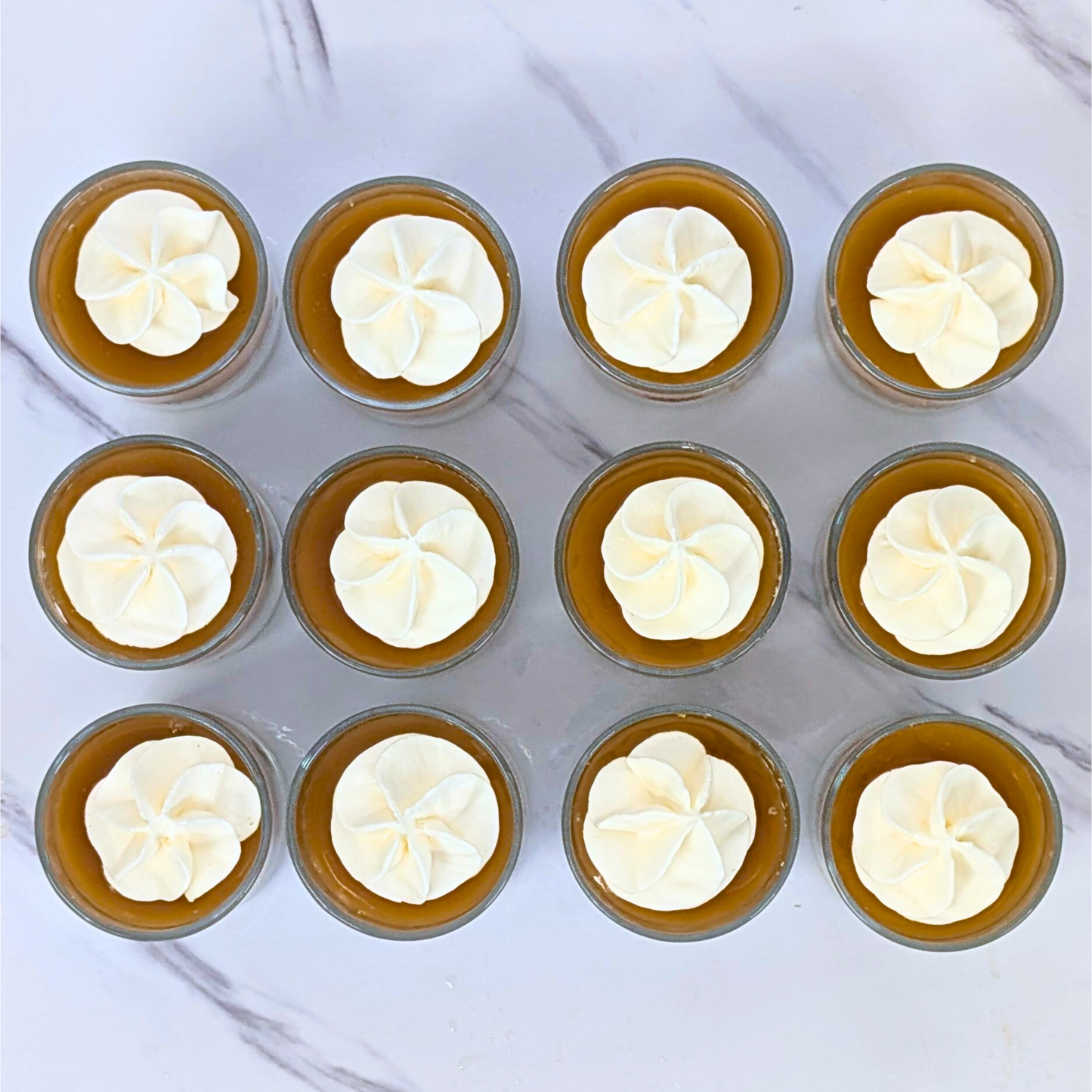 Lotus Caramel Shot Glasses