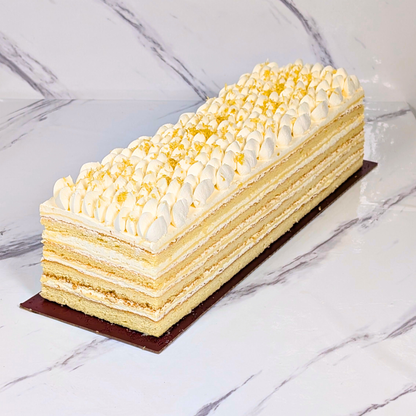 Lemon Cake Log