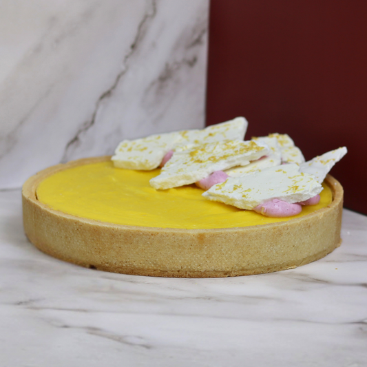 Lemon Blueberry Round Tart