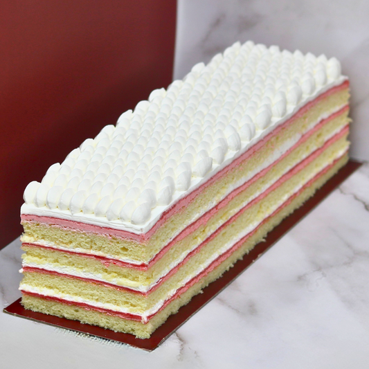 Strawberry Shortcake Log