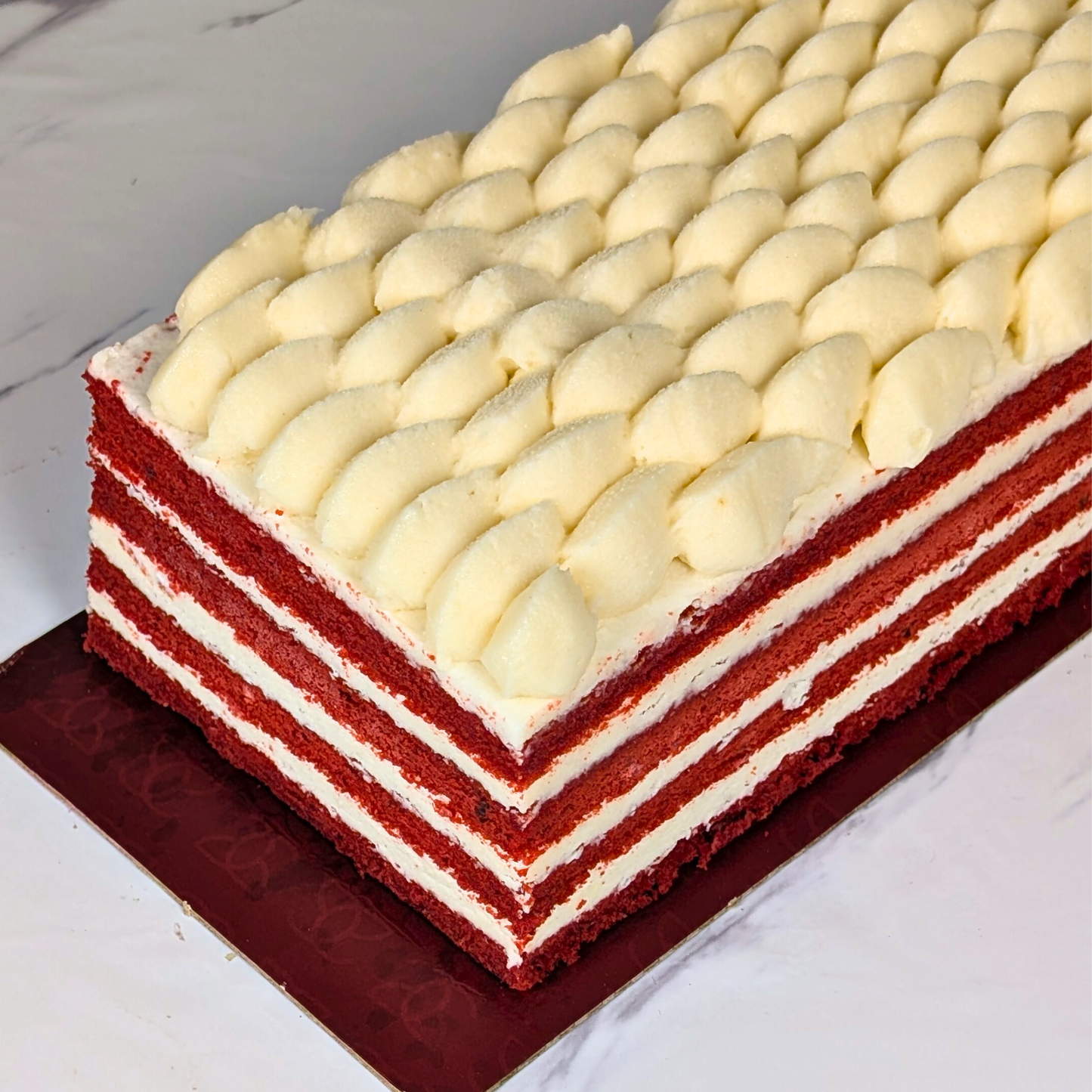Red Velvet Cake Log