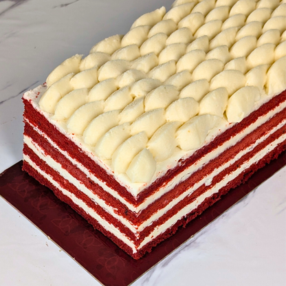 Red Velvet Cake Log