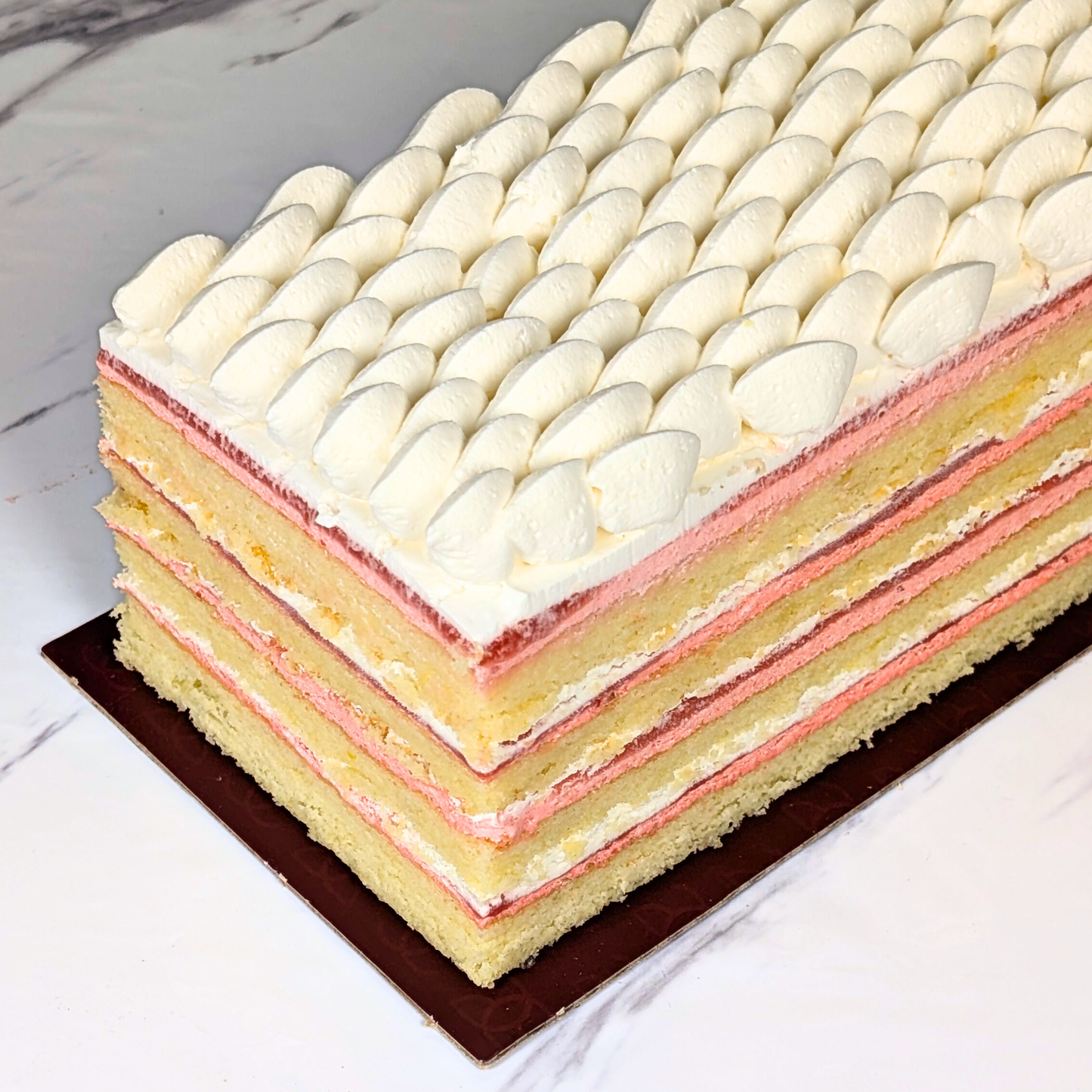 Strawberry Shortcake Log