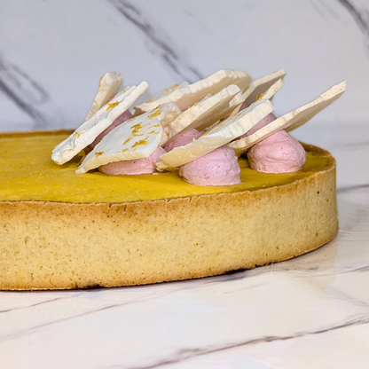 Lemon Blueberry Round Tart