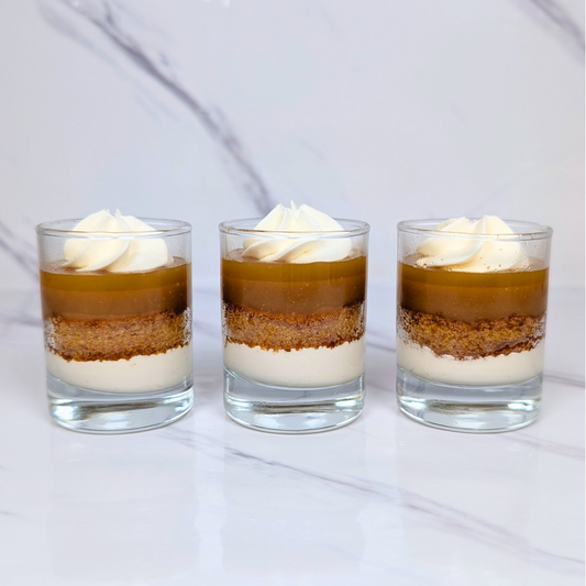 Lotus Caramel Shot Glasses