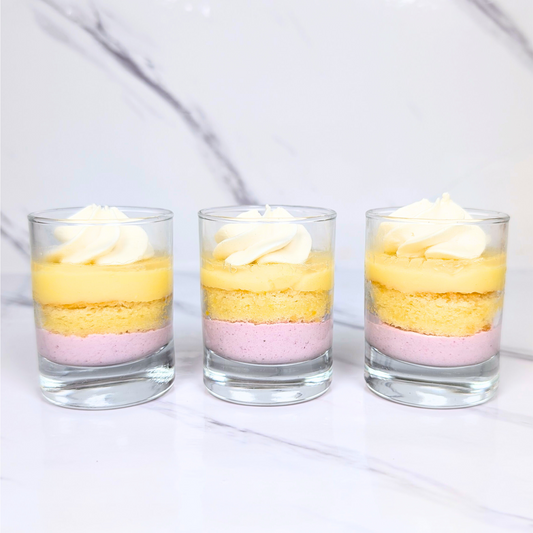 Lemon Blueberry Shot Glasses