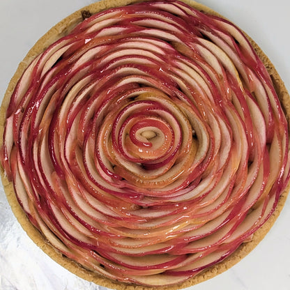 Apple Rosette Tart