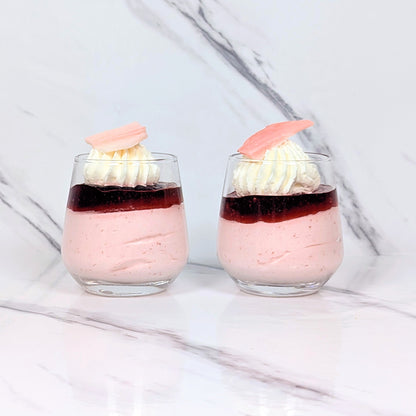Raspberry Shot Glasses