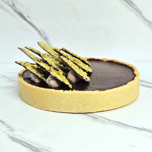 Dubai Chocolate Round Tart