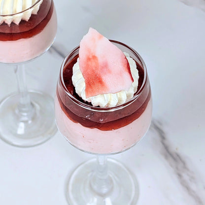 Raspberry Cordial Glasses