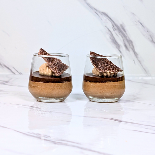 Chocolate Praline Shot Glasses