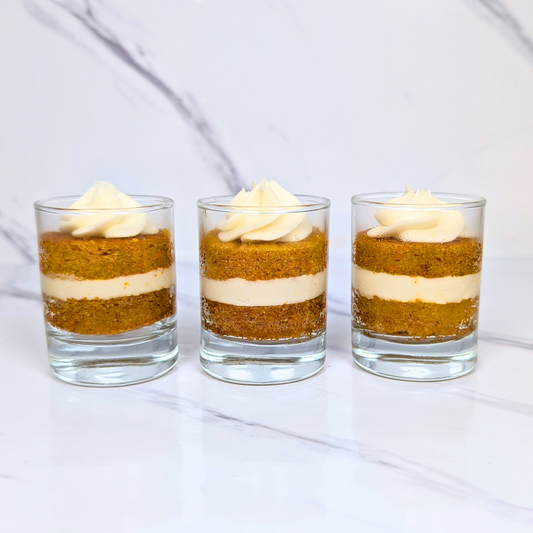Carrot Cake Shot Glasses