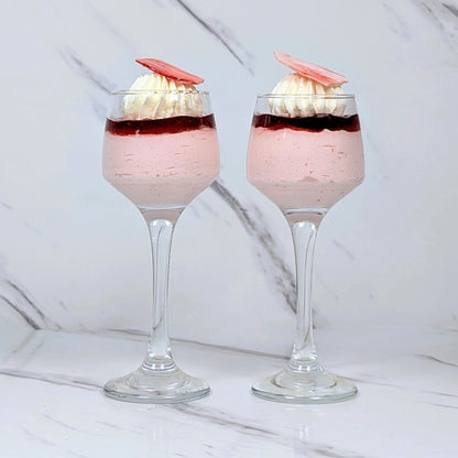 Raspberry Cordial Glasses
