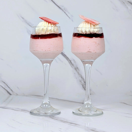 Raspberry Cordial Glasses