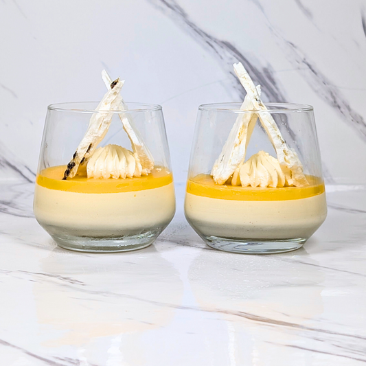 Mango Passion Fruit Tumbler Glasses