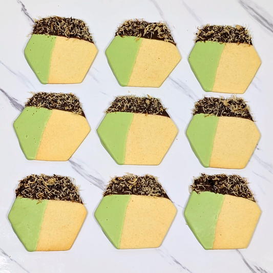 Dubai Chocolate Sugar Cookies